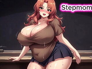 JOI Stepmom Seductive Teacher Play - Come with me 100% You'll cum - Dirty Talk