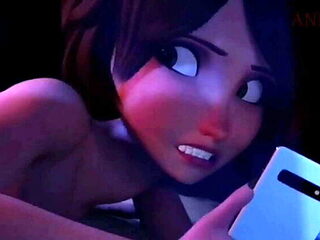 Hot Aunt Cass Hentai - Big Hero 6 Anal Sex 3D Animation