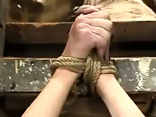 Veronica Jett Hot Blonde Tied Up Handjob and Feet Fetish