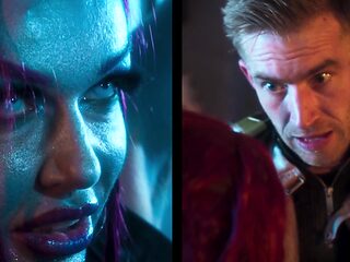 Amber Jayne's Wild Blonde Passion Explodes in Sultry Deep Heat