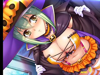 Taimanin RPGX Halloween Hebiko Reminiscence 1: Big Tits, Cumshot Public Porn