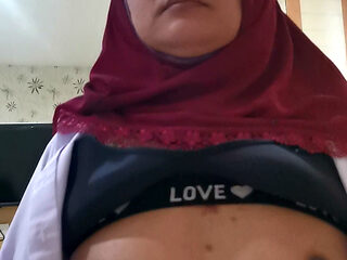 Muslim Female Teacher Student Until Juicy