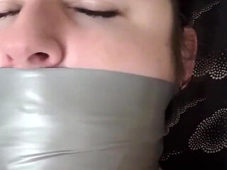 Lacey - Self Gag Fun and Orgasms After Gym Part 2