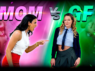 Vs A Double Anal Dream Come True (stepmom Vs Gf Special) - Mother In Law, River Lynn And Penney Play