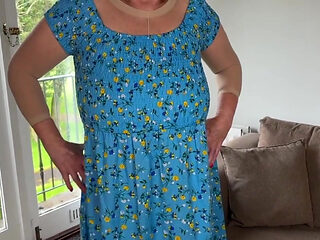 Aunty Sandra Layered up Again for You Vgq54
