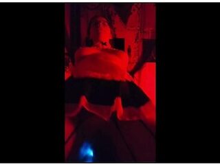 Riding My Bf In A Maid Outfit While He Wears A Vibrating Cock Ring Loud Smacks