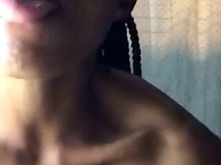 Slut Ebony MILF Boobworship