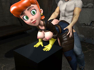 Dexter's Stepmom Bend Over Pounded Standing up Fallout and Dexter's Lab Parody