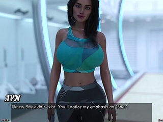 Stranded in Space - Petite Brunette Can't Stop Looking at Busty MILFs Tits