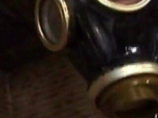 Gas mask and submission - BDSM