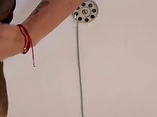 Hair Wash Bent Over the Bath Tub 3