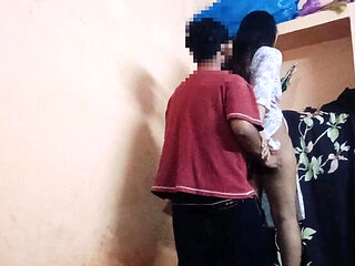 Sexy Indian House Maid Fucks Me Doggy Style When Home Alone - Step Sister Roleplay