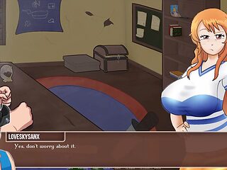 Hentai Nami gets down in a Virtual World