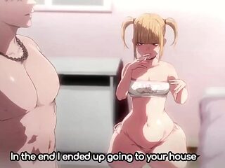 Hot Short Hentai: Curvy Blonde PAWG In Tiny Shorts Picks Up a Hunky Stranger On the Train