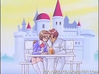 Anime teen dreams of BDSM hot sex in doggystyle