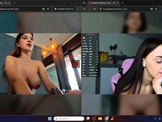 Close up teen foot worship