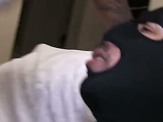 Tattooed Ebony Goddess Dominates Sub with Ass Worship, Facesitting & Bondage Tape