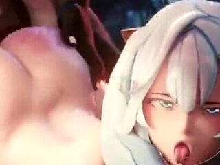 Faruzan Gets Her Ass Fucked by a Hilichurl Doggystyle Feet up - Genshin Impact Hentai Animation