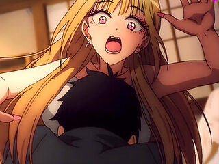 Gojos First Time Wasnt Awkward It Was Perfect. Because It Was With Marin ( Hentai )