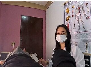 Unexpected Erection In Front Of The Nurse