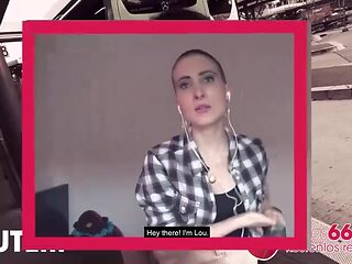 Emotional Lou Nesbit's cumshot movie