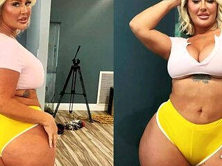 Voluptuous wife's forbidden passion ignites with a wild, intimate neighbor clash