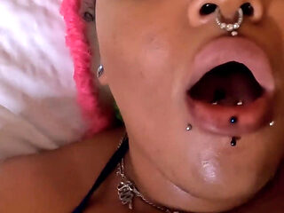 Alternative Ebony Gets Banged Out by a Thug