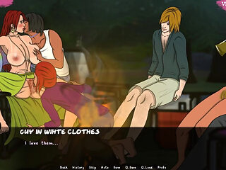 Lust Town - Gameplay - Roleplay - Beach Party Bukkake Facial