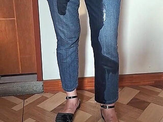 This Bitch Pees in Her Jeans