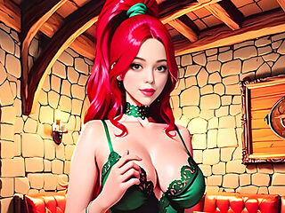 Divine Elixir - Fantasy Sorceress Summons A Dungeon Master For An Intimate Ritual Ai Animation